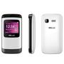 Imagem de Celular Blu Zoey Flex Branco Com Rádio Fm + Fones Bluetooth