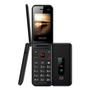 Imagem de CELULAR FLIP VITA 4G PRETO Multi Dual Idoso Tecla grande - multilaser