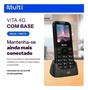 Imagem de Celular Multi Vita 4G Com Base Carregadora Botão SOS - P9225 - Multilaser