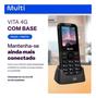 Imagem de Celular Multi Vita 4g Com Base Carregadora Preto