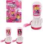 Imagem de Celular Musical Infantil Glam Girls Fone com Luz a Bateria na Cartela Wellkids - Wellmix