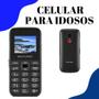 Imagem de Celular para idosos vita iv botão sos dual teclas grandes p9120