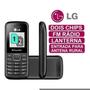 Imagem de Celular simples barato p/ idoso lg b220  sinal rural 3g ótimo sinal  lanterna e radio