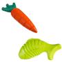 Imagem de Cenoura + Peixe Brinquedos Morder Cães Nylon Buddy Toys