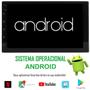Imagem de Central Multimídia 1din 2din Android 11 Tela de 7 Polegadas HT-6722 Espelhamento Android e iSO - H-tech