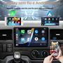 Imagem de Central Multimídia 2 DIN Android Auto CarPlay GPS - 32GB para Hyundai, Toyota e Nissan (7", 9" e 10")