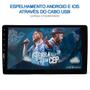 Imagem de Central Multimídia 9 Polegadas 1 Din Ford Ka 2015 2016 2017 2018 2019 2020 Bluetooth USB Tela Touch Espelhamento