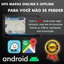 Imagem de Central Multimidia Android Corolla 2003 a 2007 Hilux 2005 a 2011 GPS Wifi Usb