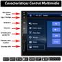 Imagem de Central Multimidia Automotivo Para Hb20 Mp5 2 Din Player 7Pol Universal Espelhamento Celular Bluetoo