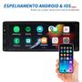 Imagem de Central Multimídia Citroen C5 2001 2002 2003 2004 2005 2006 Bluetooth USB 1 Din Touch Espelhamento Android Auto Carplay