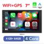 Imagem de Central Multimídia com Android Auto e Car Play com Bluethooth para qualquer carro