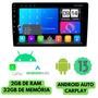 Imagem de Central Multimidia Etech 9pol 2gb 32gb Carplay Moldura E Camera De Ré