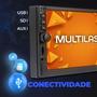 Imagem de central multimídia gps via espelhamento tv mp5 tv 7 pol bt usb aux mirror android ios - Multilaser