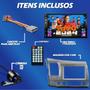Imagem de Central Multimidia Mp5 2 Din 7 Polegadas Esp. Android Ios Usb Bluetooth Com Moldura compatível Honda Civic 2007 a 2011 + Câmera ré e Chicote Plug Play