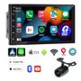 Imagem de Central Multimídia Mp5 2 Din Android 12 Wifi Gps Bluetooth Tela 7 Polegadas Espelhamento