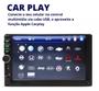 Imagem de Central Multimídia Mp5 2 Din Espelhamento Android Auto Carplay Ios Câmera Ré Bluetooth Usb Sd Aux Logo Montadora Carro