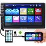 Imagem de Central Multimidia Mp5 2 Din Espelhamento Android e Ios Bluetooth Usb Fm