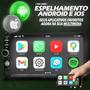 Imagem de Central Multimídia Mp5 2 Din Plug Play para March Versa Sentra Com Espelhamento Android Ios + Câmera