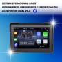 Imagem de Central Multimidia Mp5 Para Moto Com Carplay Android Auto Bluetooth