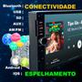 Imagem de Central Multimídia Mp5 Player Bluetooth Fm 7Pol 1 Din 2 Din