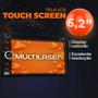 Imagem de Central Multimídia Multilaser 2 Din Evolve P3321 6.2" Bluetooth Espelhamento Android DVD + Câmera Ré