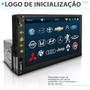 Imagem de Central Multimídia Universal 1 Din Mp5 Bt Espelha Dvd Fiat Mobi