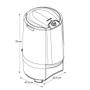 Imagem de Centrifuga de Roupas Colormaq 12kg - CEN12