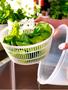 Imagem de Centrífuga De Salada Seca Verdura Manual Cozinha Grande 4 Litros Multicolorido(多色)-F