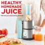 Imagem de Centrífuga Juicer Compacta Dash Fácil Limpeza, 2 Velocidades, Alimentador 2, Inox - Aqua