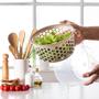 Imagem de Centrífuga Secador Salada Verdura Manual Cozinha Grande 3,5l