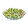Imagem de Centro de Mesa Saladeira Fruteira de Vidro Diazão 2L Vitazza Decoração e Elegância Sustentável para sua Casa, Cozinha e servir Mesa Posta