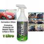 Imagem de Cera Liquida Automotiva 1 Extreme Pro 1 Litro + 2 Panos Top