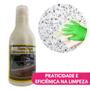 Imagem de Cera Para Mármore E Granito Claro Com Carnaúba Incolor Proteção E Brilho Frasco 300ml Pia Bancada