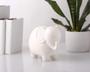 Imagem de Ceramic Elephant Bank Pearhead, com gênero neutro, bebê branco