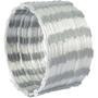 Imagem de Cerca concertina simples galvanizada 30cm 25 metros com kit