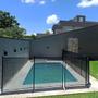 Imagem de Cerca removível para piscina - pintura eletrostática preta - módulo de 4 metros