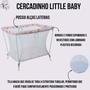 Imagem de Cercadinho infantil little baby rosa até 30kg tubline baby