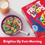 Imagem de Cereal Matinal Froot Loops Sabor de Frutas com 3 cereais: Milho, Trigo e Aveia - Caixa 230g