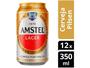 Imagem de Cerveja Amstel Puro Malte Pilsen - 12 Unidades Lata 350ml