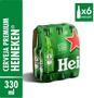 Imagem de Cerveja Heineken Lager Long Neck 330Ml - 6 Unidades