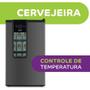Imagem de Cervejeira Consul 82L CZD12AT  Display na Porta com Controle de Temperatura, Titanium, 220V