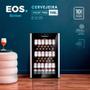 Imagem de Cervejeira EOS Bierhaus 115 Litros Frost Free com Compressor Porta de Vidro e Acabamento em Inox ECE131 110V