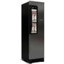 Imagem de Cervejeira Expositor Vertical Metalfrio 324 Litros Beer Maxx Preto Porta Inox VN28TP 220V Tanque plastico