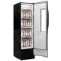 Imagem de Cervejeira Expositor Vertical Metalfrio 324 Litros Beer Maxx Preto Porta Inox VN28TP 220V Tanque plastico