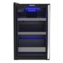 Imagem de Cervejeira Porta Invertida Venax 82 Litros Blue Light Preto Fosco EXPVQBL100 - 110V