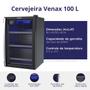 Imagem de Cervejeira Venax 100L Blue Ligth 12197 Preto Fosco Capacidade Total 100L