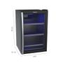 Imagem de Cervejeira Venax Blue Light 100 L Preto Fosco 220 V