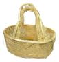 Imagem de Cesta Bolsa De Sisal Natural Média Oval Páscoa 08x10x19cm