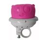 Imagem de Cesta Cestinha Rosa Bike Aro 12 16 com Buzina Infantil Fon Fon