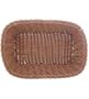 Imagem de Cesta De 25cm X 18,1cm X 6,8cm Rattan Plástico Retangular